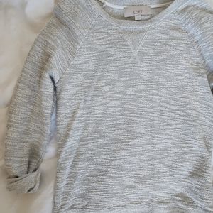 Loft sweater with sparkle size s